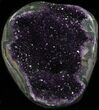 Deep Purple Amethyst Geode - Top Quality #30918-1